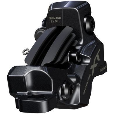 Каліпер гідравл. диск. гальм Shimano BR-M8220 Deore XT, монтаж РМ160мм, колодка P03A-RF полімер