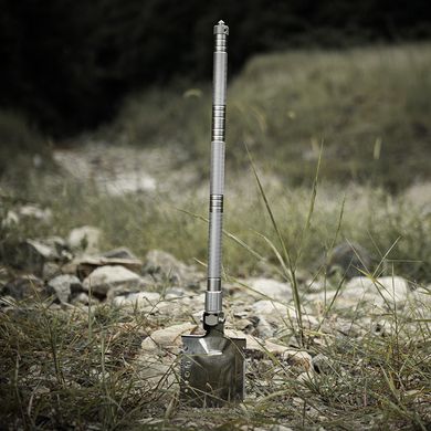 Лопата Naturehike Multifunctional outdoor shovel NH20GJ002, сріблястий