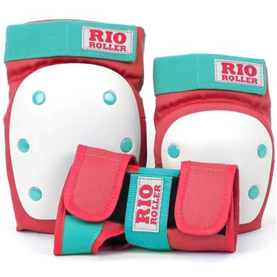 Защита набор Rio Roller Triple Pad Set red-mint S