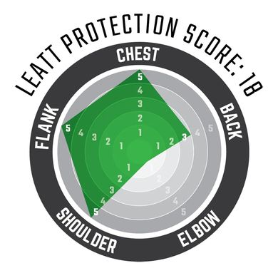 Защита тела детская LEATT Chest Protector 5.5 Pro HD Jr Black, One Size