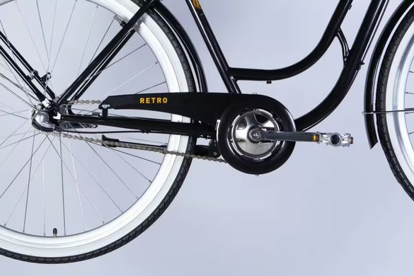 Велосипед ST 28" Dorozhnik RETRO PH рама-19" чорний 2026