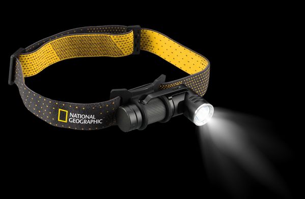 Фонарь налобный National Geographic Iluminos Led Flashlight head mount 450 lm (9082500)