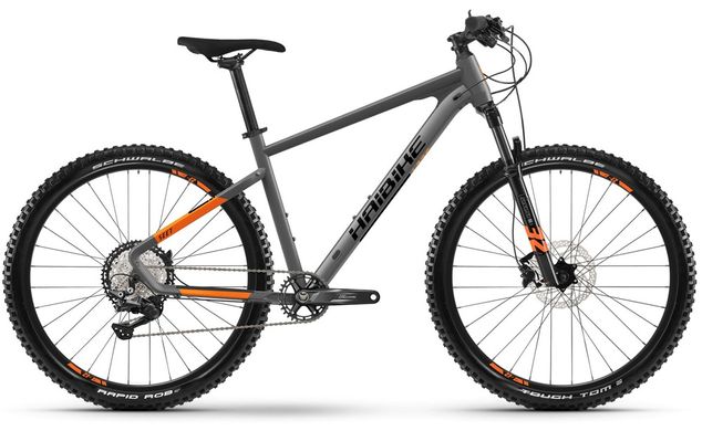 Велосипед Haibike Seet 10 27.5 "12-G Deore, рама M, сіро-помаранчевий матовий, 2021