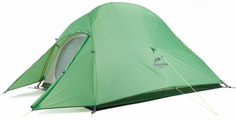 Палатка Naturehike Сloud Up 2 Updated NH17T001-T, 210T, зеленый