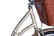 Велосипед 28" Dorozhnik OBSIDIAN тормозная рама-19,5" шампань с багажником задн. St с корзиной Pl с крылом St 2024 полноразмерные грязезащитные крылья, подножка, корзина 2 из 2