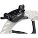 Каліпер гідравл. диск. гальм Shimano BR-M8220 Deore XT, монтаж РМ160мм, колодка P03A-RF полімер 5 з 5
