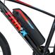 Велосипед Trinx X1E Lite 26" Matt-Black-Red-Blue 4 из 8