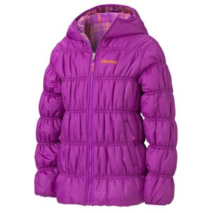 Куртка Marmot Girl's Luna jacket (Bright Berry/Pop Pink Plaid, XL)