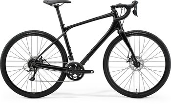 Велосипед Merida SILEX 200 GLOSSY BLACK(MATT BLACK) 2021