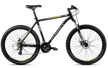 Велосипед Romet 2024 Rambler R7.1 чорно-сіро-жовтий 19 L
