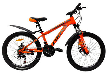 Велосипед Cross 26" Fast Рама-13" orange-grey