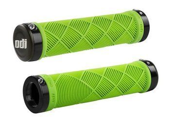 Грипсы ODI Cross Trainer MTB Lock-On Bonus Pack Lime Green w/Black Clamps (салатовые с черными замками)