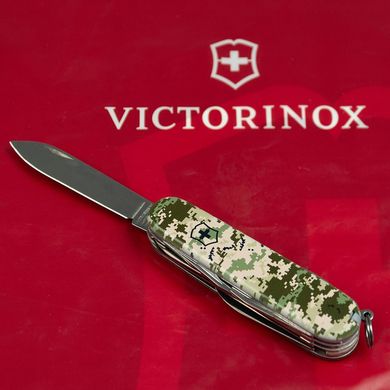 Нож складной Victorinox HUNTSMAN ARMY, Пиксель, 1.3713.3.W3940p