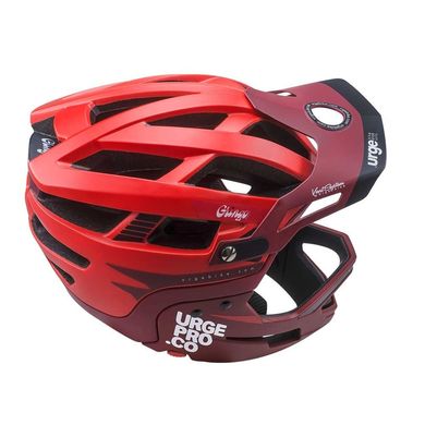 Шлем Urge Gringo de la Pampa красный L/XL, 58-62 см