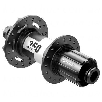 Втулка DT SWISS 350 142/12 IS-6 bolt Shimano SL 28 отв., задня