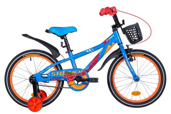 Велосипед 18 "Formula STORMER, 2020, синьо-помаранчевий