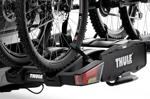 Велокріплення на фаркоп для 2-х велосипедів Thule EasyFold XT 2B 13pin Black TH933101, Black