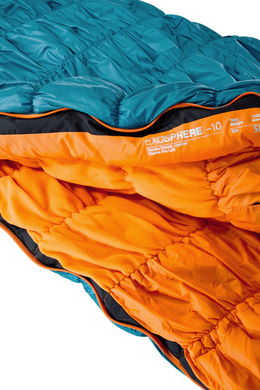 Спальный мешок Deuter Exosphere -10° SL цвет 3911 petrol-mango правый