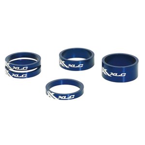 Проставочное кольцо XLC AS-A02, 1 1/8",синий