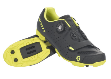 Велотуфли Scott MTB COMP BOA black matte/ yellow - 48