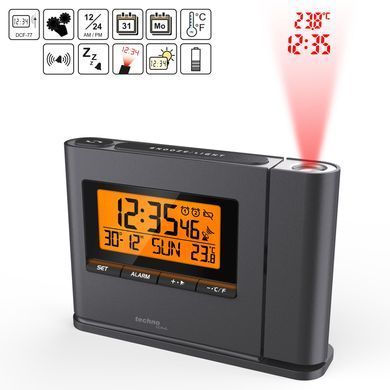 Часы проекционные Technoline WT519 Anthracite (WT519)