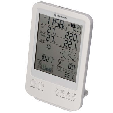 Метеостанция Bresser Weather Center 5-in-1 White (7002511)