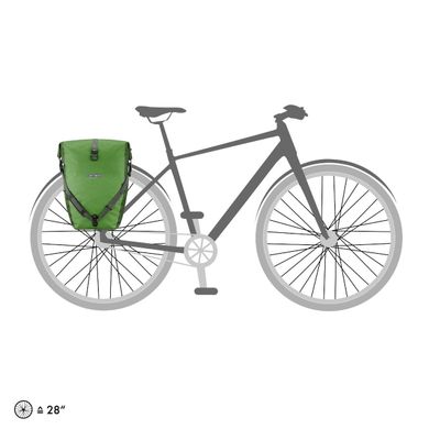 Гермосумка велосипедна Ortlieb Back-Roller Plus kiwi - moss green 20 л