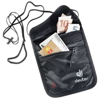 Кошелек Deuter Security Wallet II RFID BLOCK цвет 7000 black