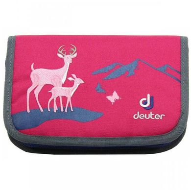 Набір Deuter OneTwoSet - Sneaker Bag колір 5018 magenta deer (3830116 OneTwo; 3890115 Sneaker Bag; 3890215 Chest Wallet; 3890416 Pencil Pouch; 2890315 Pencil box)