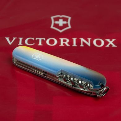 Нож складной Victorinox SPARTAN ARMY Самолет + Эмблема ВС ВСУ, 1.3603.3.W3040p