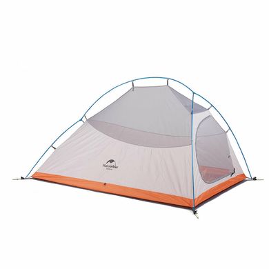 Палатка Naturehike Сloud Up 2 Updated NH17T001-T, 210T, оранжевая