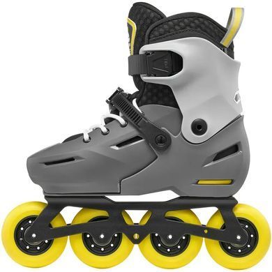 Роликовые коньки Rollerblade Apex charcoal-yellow 37-40