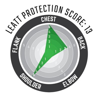 Защита тела детская LEATT Chest Protector 5.5 Pro Jr White, One Size