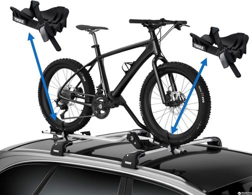 Адаптер для транспортування велосипедів з товстими колесами Thule ProRide Fatbike Adapter