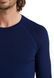 Термофутболка с длинным рукавом Icebreaker 200 Zone Seamless LS Crewe MEN ROYAL NAVY XL 3 из 6