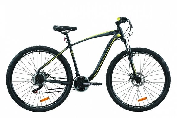 Велосипед 29 "Formula KOZAK, 2020, чорно-сірий з жовтим (м)