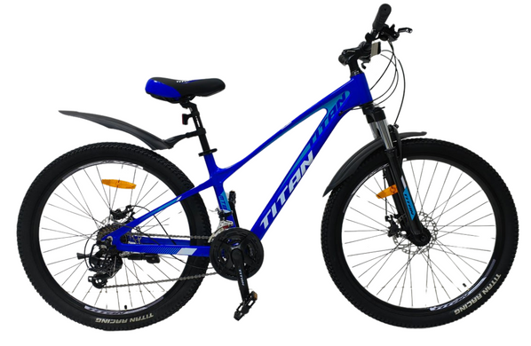 Велосипед Titan 26" Stricker 2024 Рама-14" blue-light blue
