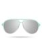 Сонцезахисні окуляри TYR Goldenwest XL Aviator HTS, Silver/Mint 3 з 7