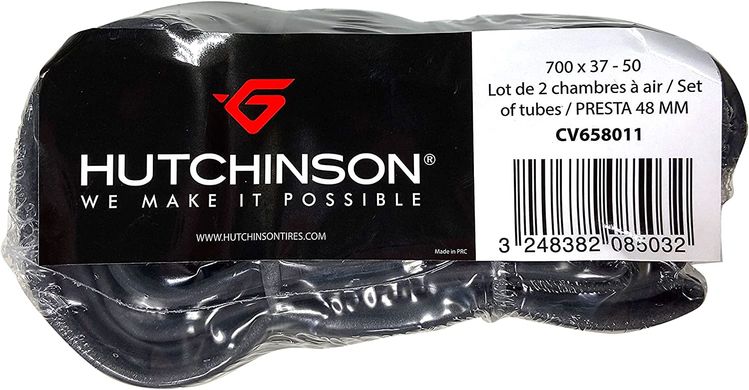 Комплект камер Hutchinson 700X37-50 FV 48 мм