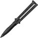 Ніж складаний тренувальний Cold Steel FGX Balosong, Black 1 з 2