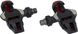 Педалі Time XPro 12 road pedal, including ICLIC free cleats, Black/Red 1 з 9