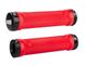 Гріпси ODI Ruffian MTB Lock-On Bonus Pack Bright Red w/Black Clamps, червоні з чорними замками