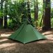 Палатка сверхлегкая с острой верхушкой Naturehike NH17T030-L, темная зеленая 3 из 7