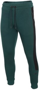 Штаны 4F цвет: темно зеленый черная боковая полоса