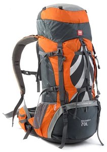 Рюкзак туристический Naturehike NH70B070-B, 70 л+5 л, оранжевый