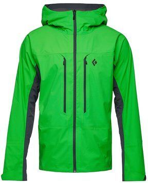 Мужская куртка Soft Shell Black Diamond Down Patrol Hybrid Shell (Vibrant Green, XL)