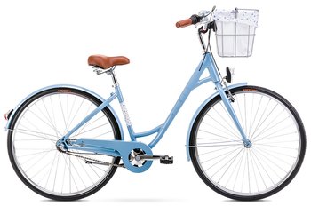 Велосипед Romet Pop Art Eco 26 синий + корзина M 2023