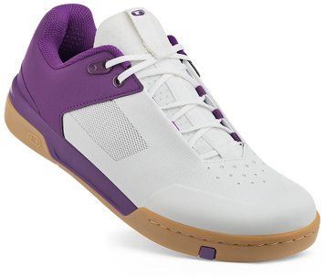 Веловзуття CrankBrothers SHOES STAMP LACE WHITE / PURPLE - GUM OUTSOLE - BERNARD KERR 9.5