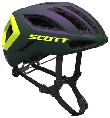 Шлем Scott CENTRIC PLUS prism green/radium yellow - L