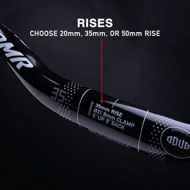 Руль DMR ODUB BAR - 35 - 35 mm Rise - Black